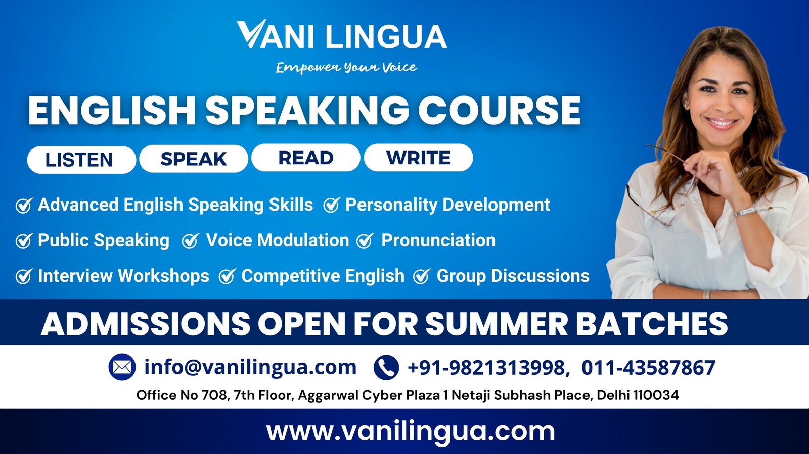 Best English Speaking Courses in Rohini