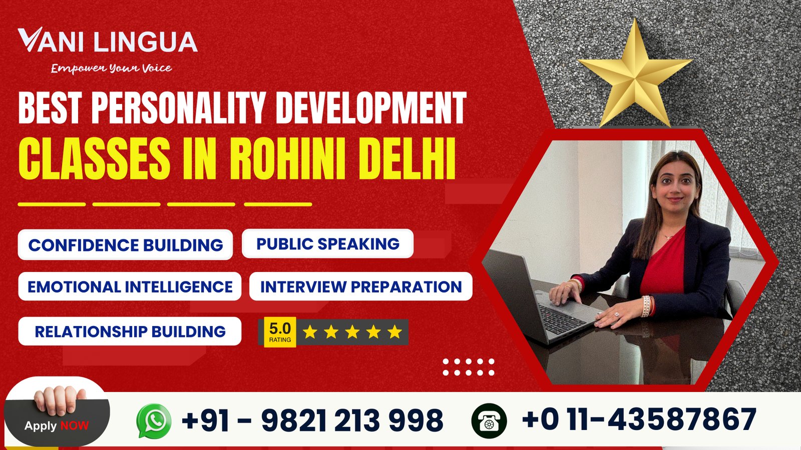 Best Personality Development Classes in Rohini