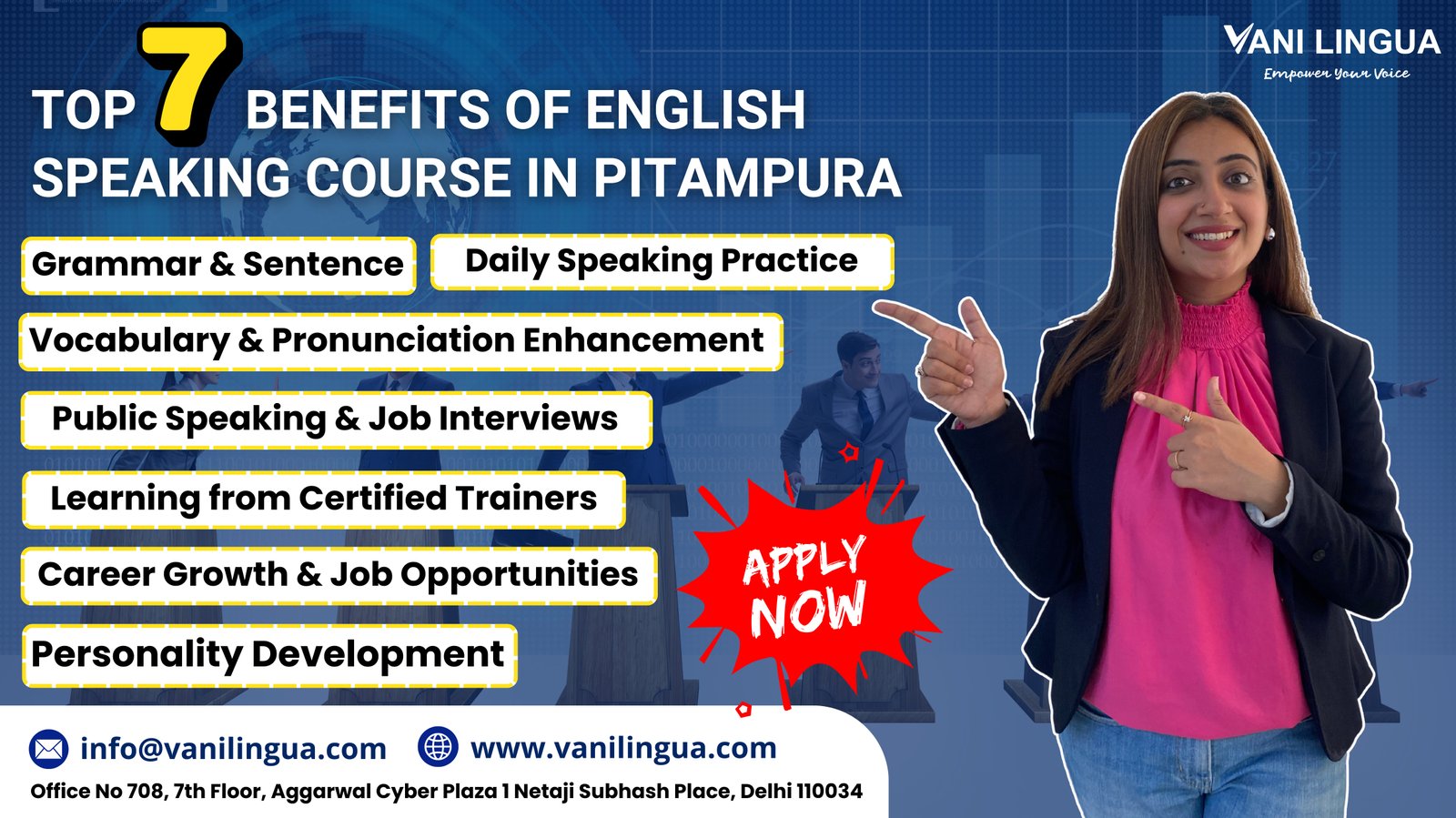 English Speaking Course in Pitampura